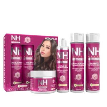 Imagem de Kit Reconstrução Capilar Completo NH New Hair Belkit - belkit 