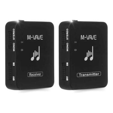 Imagem de Kit Retorno Palco Monitor Ponto Sem Fio Transmissor Receptor - m-vave
