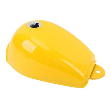 Imagem de Tanque de Combustível para Motocicleta, Estrutura de Ferro, Tanque de Gás Com Válvula de Combustível para Trail Monkey Z50 Z50a Z50j Z50ryellow