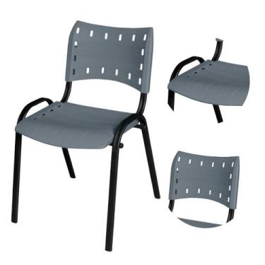 Imagem de Cadeira Ergonômica Escritório Igreja Recepção Encosto Home Office Empi