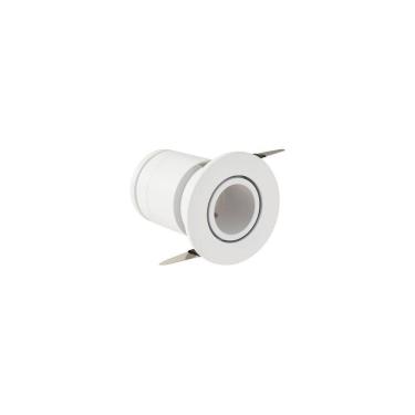 Imagem de Spot De Embutir Nordecor Lun Redondo Led Alto Irc 90 3w Bivolt Branco 2700k Luz Amarela 6502