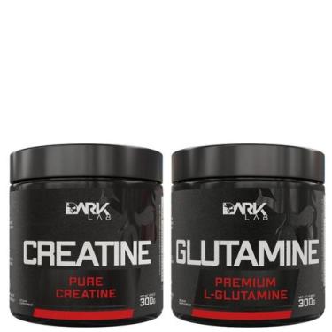 Imagem de Creatina Pura 300g + Glutamina Pura 300g Dark Lab, 600 g