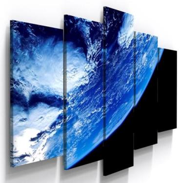 Imagem de Quadros Decorativos Mundo Planeta Terra Geografia  - Loja Wall Frame