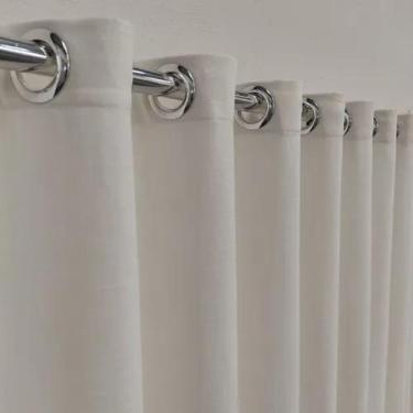 Imagem de Cortina Para Varão Linho Com Microfibra 6,00x2,50 Sala - Salvatex Conf