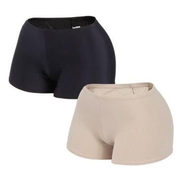 Imagem de Kit 5 Anáguas Segunda Pele Short Invisível Conforto  - W&E, Variados, 