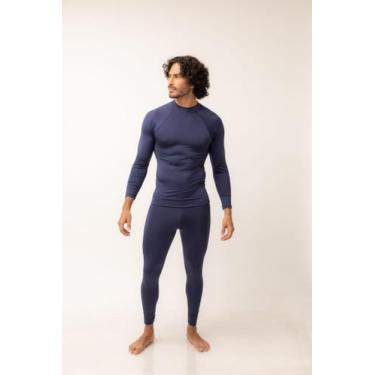 Imagem de Conjunto Térmico Feminino Kit com Calça + Blusa Masculino Segunda Pele