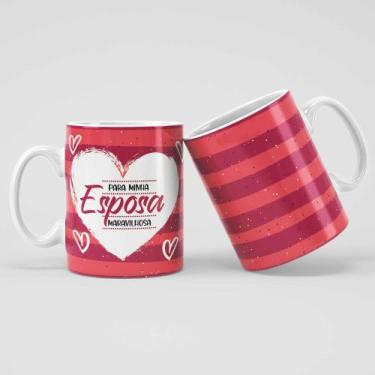Imagem de Kit Canecas Personalizadas Tema Casal - Tenutti Personalizados, Branco