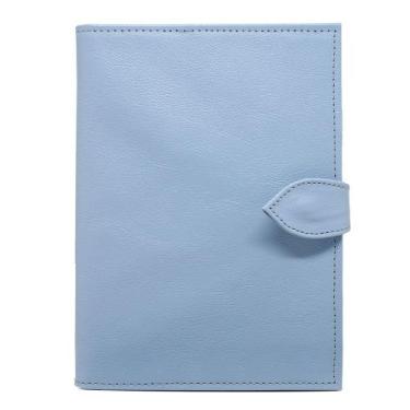 Imagem de Porta Cartão de Vacina de Couro -  Azul Bebê - Relicário, Azul Bebê, Ú