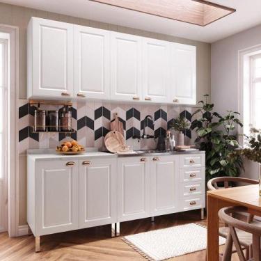 Imagem de Cozinha Compacta 4 Peças: Sem Pia - Luciane Branco - LUCIANE MÓVEIS