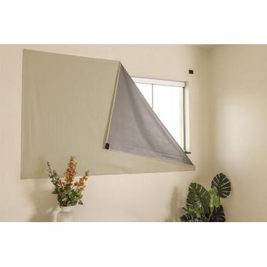 Imagem de Cortina Painel Blackout com VeIcro para Sala Quarto Cozinha Varias Cor