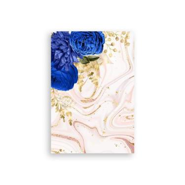 Imagem de Painel De Festa Vertical 1,50 x 2,20 - Efeito Marmorizado Rose Floral 