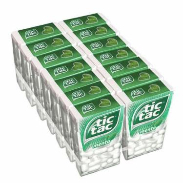Imagem de Pastilha Tic Tac Menta c/14 unid. - Ferrero - Ferrero Rocher, Menta