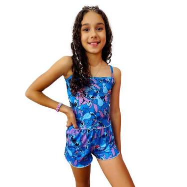 Imagem de Pijama de Menina Ondinha  Roupa de Dormir com Personagem Divertido - I