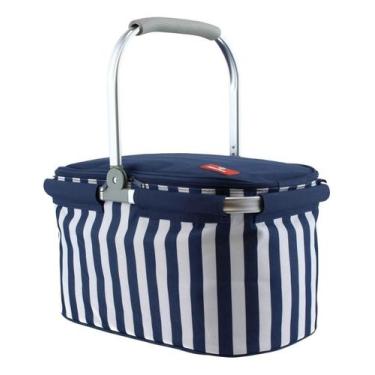 Imagem de Cesta Térmica Cooler 10 L Praia Picnic Camping Piquenique - Klimber