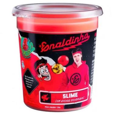 Imagem de Slime Gelástica Colecionável Enaldinho (Com Bolinha Surpresa) - Cores 