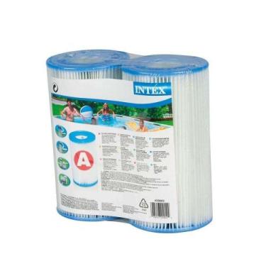Imagem de Filtro Refil Modelo A Intex Cartucho Filtrante Bomba 2 Unid