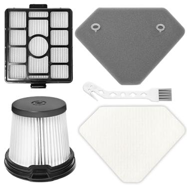 Imagem de BU3523 BU3521 BU3120 HEPA Filtro de substituição compatível com Shark BU3521 Clean Lightweight Cordless Stick Cleaner, Shark BU3523 Aspirador de pó sem fio limpo e vazio, sistema Shark Auto Empty (1