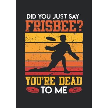 Imagem de Notizbuch A5 kariert mit Softcover Design: Ultimate Frisbee Spruch Disc Golf Retro Vintage Spaß: 120 karierte DIN A5 Seiten