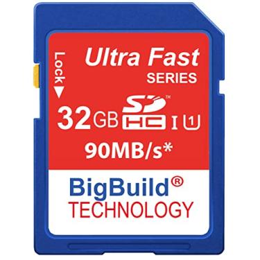 Imagem de BigBuild Technology Cartão de memória SDHC de 32 GB para câmeras Sony a6700, a7C II, a7CR, a9 III