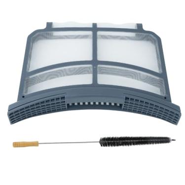 Imagem de WE16X32537 Filtro de filtro de fiapos atualizado para secador de roupas GE General Electric Hotpoint Tela WE16X29597 AP7205579