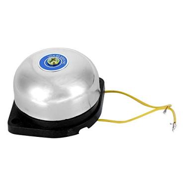 Imagem de Campainha Elétrica de Bobinas Duplas de Aço Inoxidável 220V 5W para Sinal Sonoro, Tipo de Ataque Interno Sem Campainha de Faísca, Adequada para Fábricas, Escolas, Ferrovias