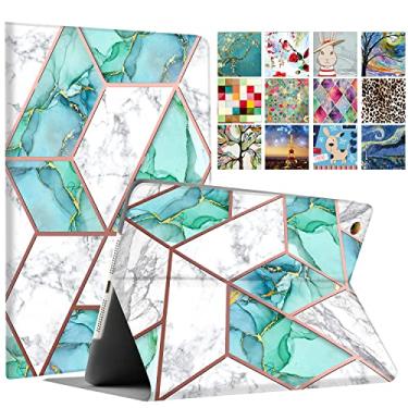 Imagem de DuraSafe Cases Capa fólio para iPad Mini 6ª geração 21.1 cm 2021 A2567 A2568 A2569 MK7M3LL/A MLWL3LL/A MK7R3LL/A MK7P3LL/A MK7T3LL/A MK7X3LL/A MK7V3LL/A MK893LL/A MK8C3LL/A MK8C3LL/A verde mármore