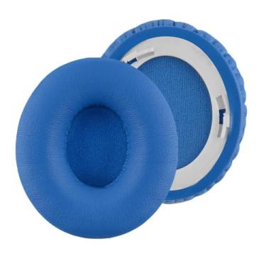 Imagem de Fones de ouvido Geekria para Beats by Dr. Dre Solo HD supra-auriculares de substituição para fones de ouvido/almofada de ouvido/tampas de ouvido/almofadas de reparo (azul)