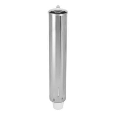 Imagem de Suporte Porta Copos Descartáveis Inox Água 200Ml Dispenser - JSN