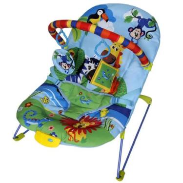 Imagem de Cadeira Vibratória Musical  - COLOR BABY, Azul