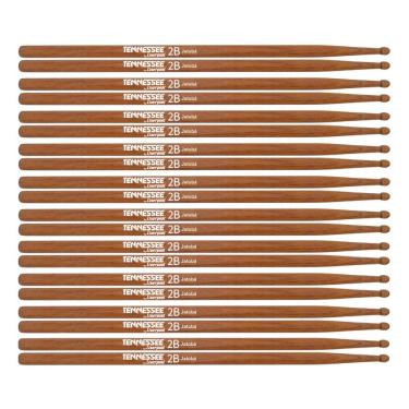 Imagem de Baqueta Liverpool Tennessee Jatoba 2B Tnjat 2Bm C/ 10 Pares