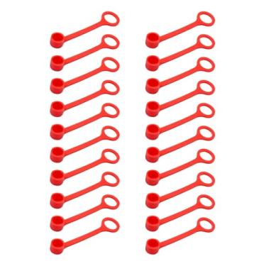 Imagem de Vaticas Tampas de sopro de borracha adequadas para R102 Piranha Bocais de supressão de incêndio Sistemas de Exaustor de Cozinha Ventilação A, Kit de Tampas de Graxa Industrial 20 Tampas