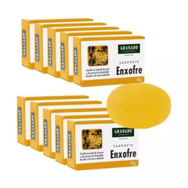 Imagem de Kit C/10 Sabonetes Em Barra 90g Enxofre Para Acne Granado