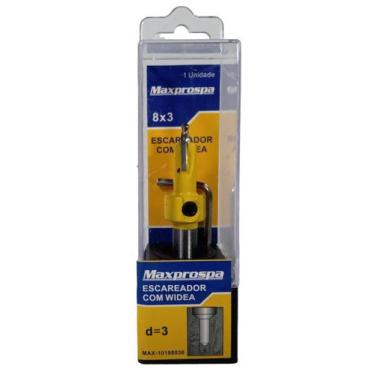 Imagem de ESCAREADOR COM WIDEA 8MM E Broca de 3mm Ajustável Com Estojo - MAXPROS