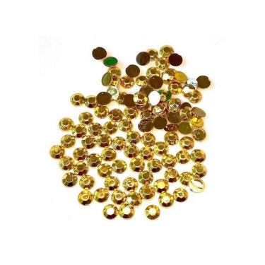 Imagem de Cartela Adesiva - Chaton - Dourado - 05mm - 01 UN - Artlille - Rizzo