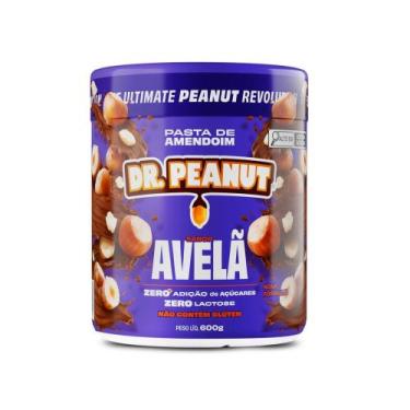 Imagem de Pasta de Amendoim Dr. Peanut - 600g, Avelã 