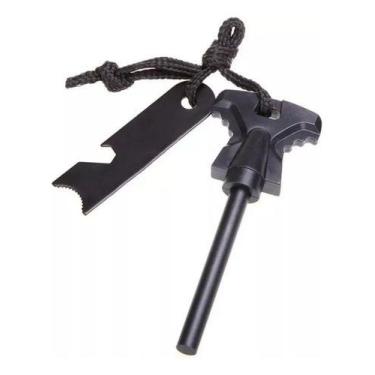 Imagem de Pederneira De Magnésio Para Camping Pesca Facil Acender Fogo - Luatek,