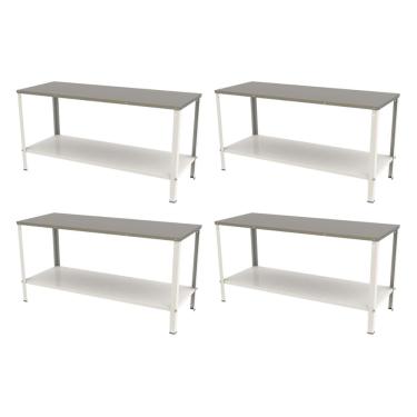 Imagem de Kit - 4 Mesa Panificadora Desmontável 600x870x1600 M-160 - Braesi