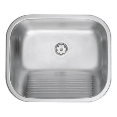 Imagem de Tanque De Encaixe Tramontina 34l Aço Inox Acetinado 50x40 Cm