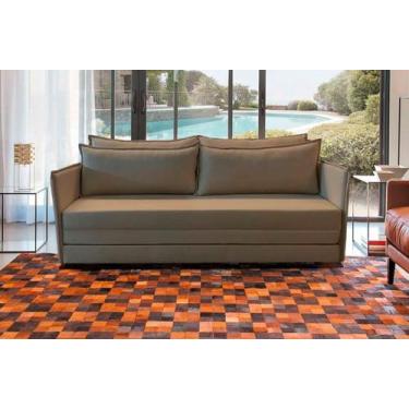 Imagem de Sofá 03 Lugares Elis_MA se Transforma em Sofá Cama Resistente e Confor