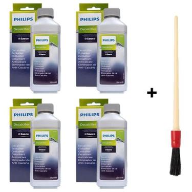 Imagem de Descalcificante Saeco 250ml 4 Uni E Pincel De Limpeza - Philips