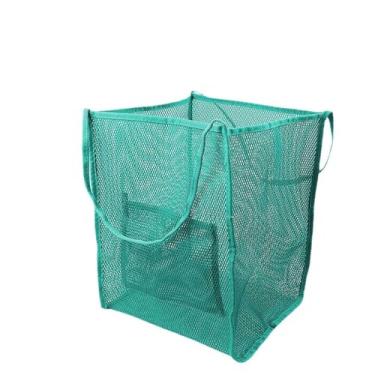 Imagem de Bolsa de ombro de malha transparente estilo ins-Style, bolsa de praia leve e moderna, bolsa de natação, bolsa de compras