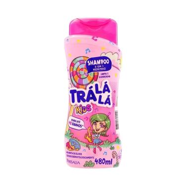 Imagem de Shampoo Trá Lá Lá Kids 2 Em 1 Meninas Vegano 480ml
