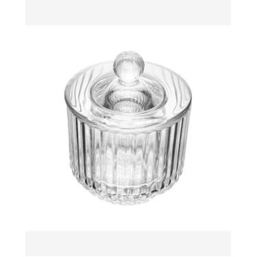 Imagem de Manteigueira Francesa de Cristal Ecológico Império 9x9x11cm - Wolff