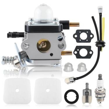 Imagem de Carburador Carbhub C1U-K54A para 2 ciclos Mantis 7222 7222E 7222M 7225 7230 7234 7240 7920 7924 Tiller/Cultivator Carb com Kit de Repotência de Filtro de Ar