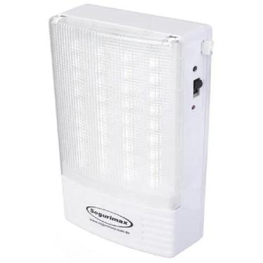 Imagem de Luminária De Emergencia Segurimax Led 300 Lúmens