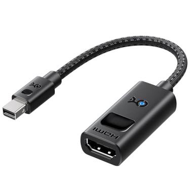 Imagem de Cable Matters Adaptador Mini DisplayPort para HDMI 8K com suporte de resolução 8K 30Hz ou 4K 120Hz em preto