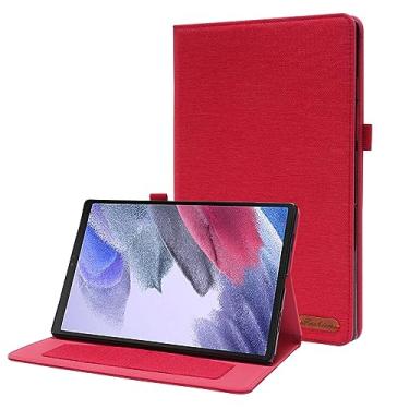 Imagem de Slim Case Compatible with Samsung Galaxy Tab A9 Plus 11 Inch,Shockproof Smart Folio Stand Case with Auto Wake/Sleep,Soft TPU Back Cover for A9 Plus Tablet SM-X210/X216/X218(Rojo)