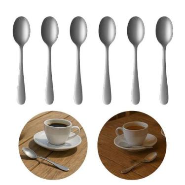 Imagem de Conjunto Colher Chá Café 6 Peças Italiana Forever Salvinelli