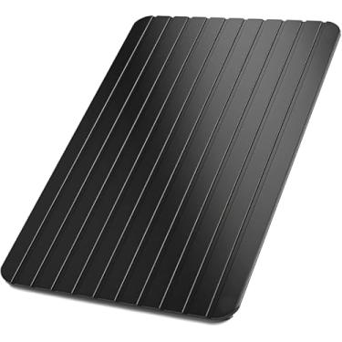 Imagem de Tábua Mágica de Descongelamento Rápido Premium para Carne Frango Peixe Alimentos Congelados Super Prática Moderna Elegante Resistente Ideal para Cozinha Casa Churrasco