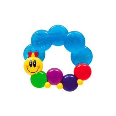 Imagem de Mordedor buba com agua centopeia baby texturas ergonômico vai na gelad